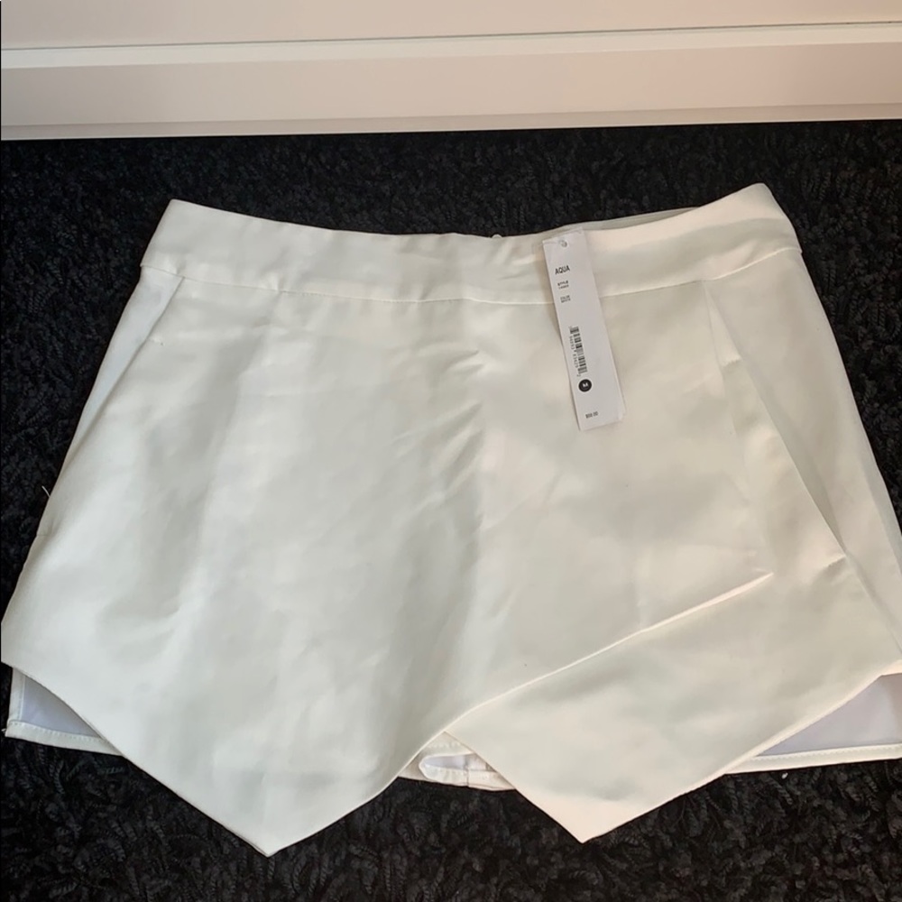White Envelope Skort